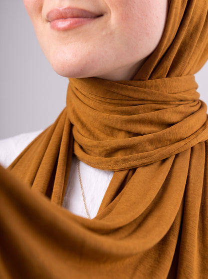 Jel Scarf in Mustard #Color_Mustard