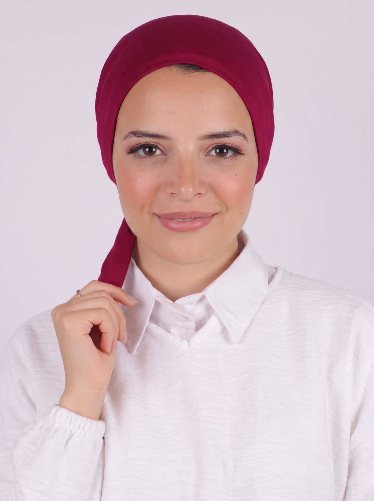 Seamless Tie Bonnet - Nibiti