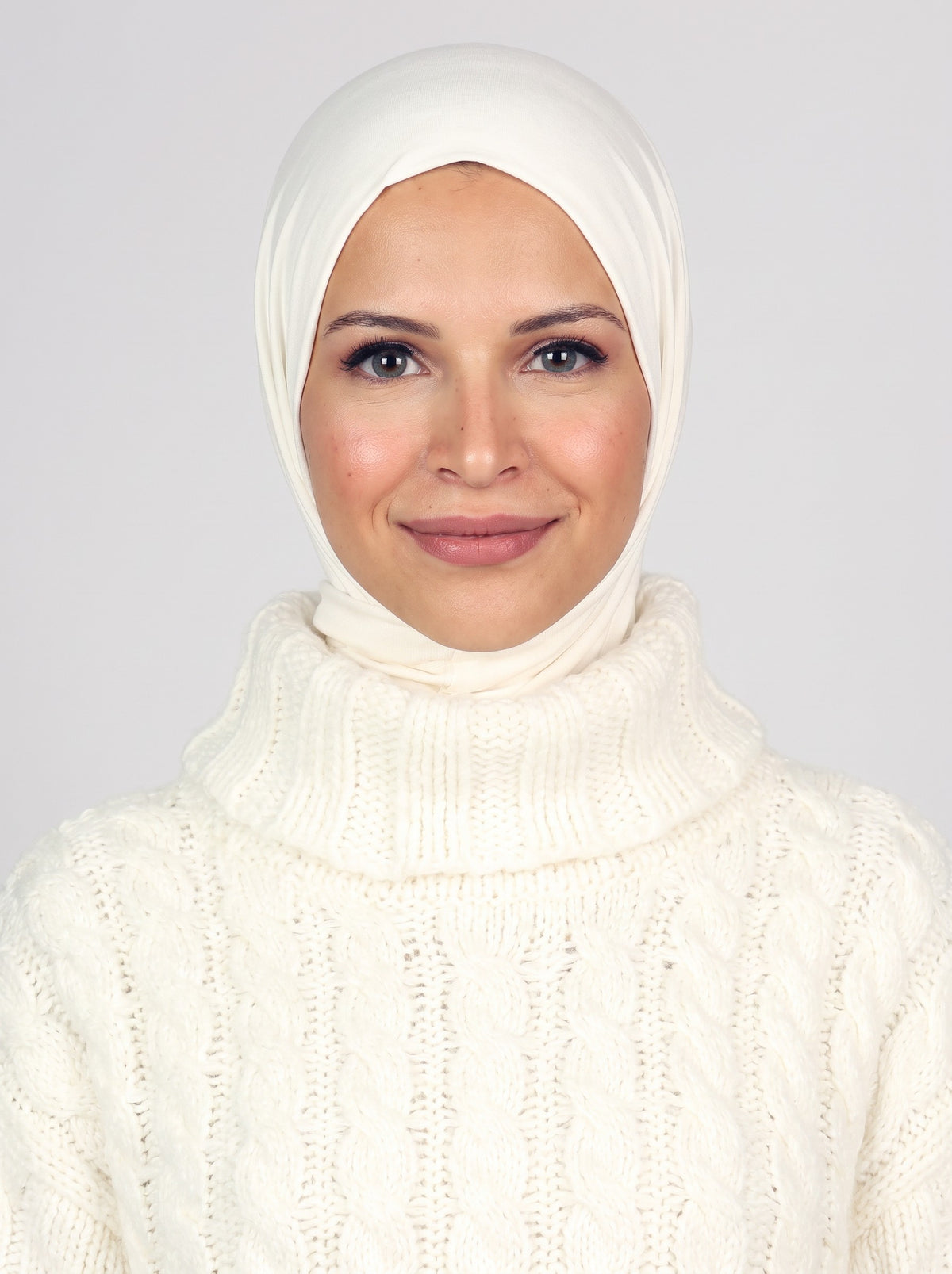 Ready Two Snap Hijab - Off White