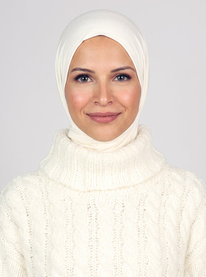 Ready Two Snap Hijab - Off White