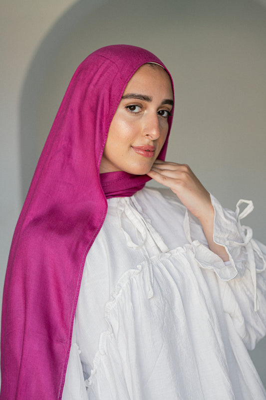 Cotton Modal Berry Pink