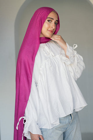 Cotton Modal Berry Pink