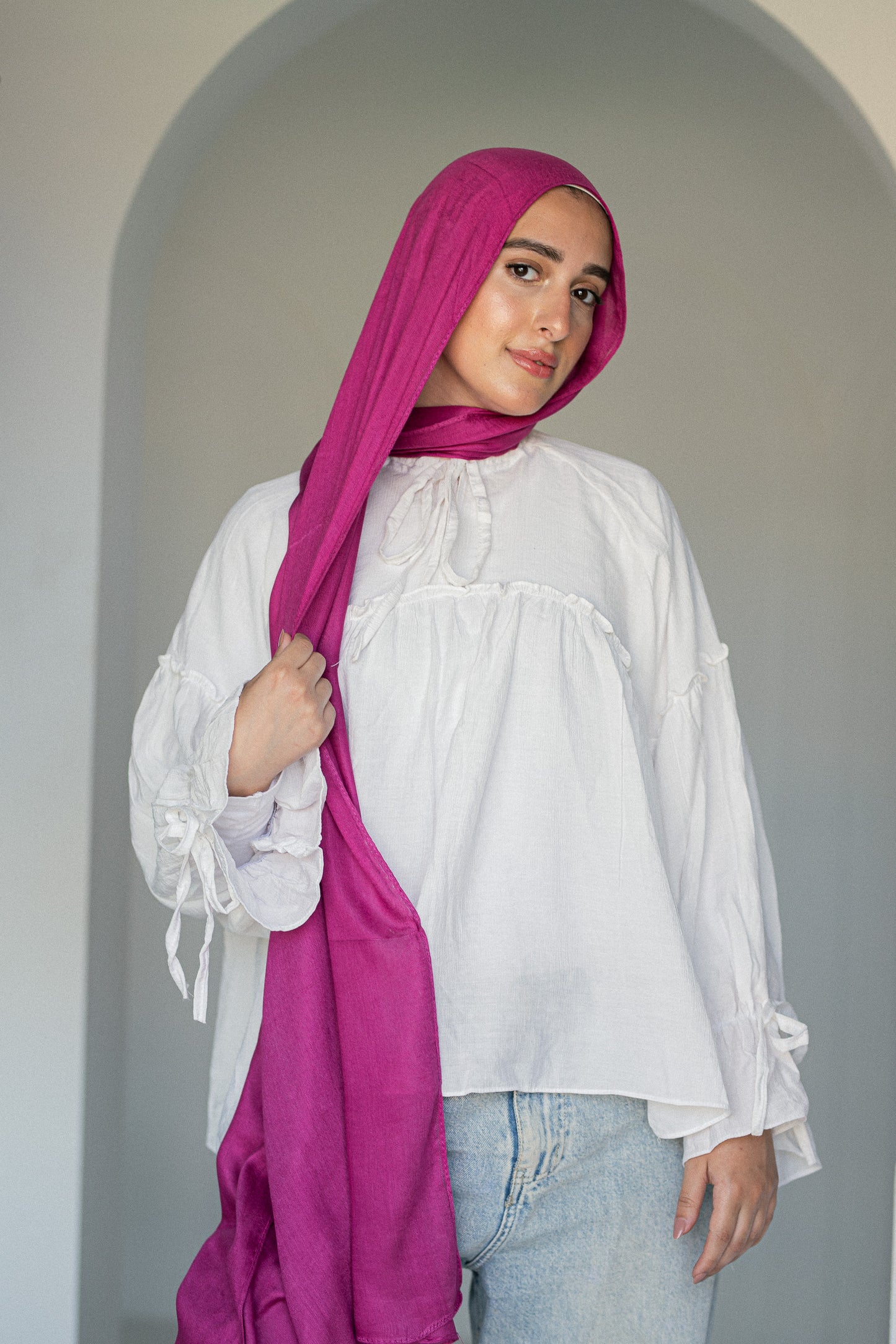 Cotton Modal Berry Pink