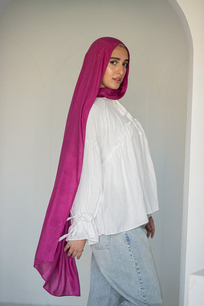 Cotton Modal Berry Pink