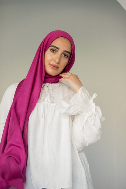 Cotton Modal Berry Pink