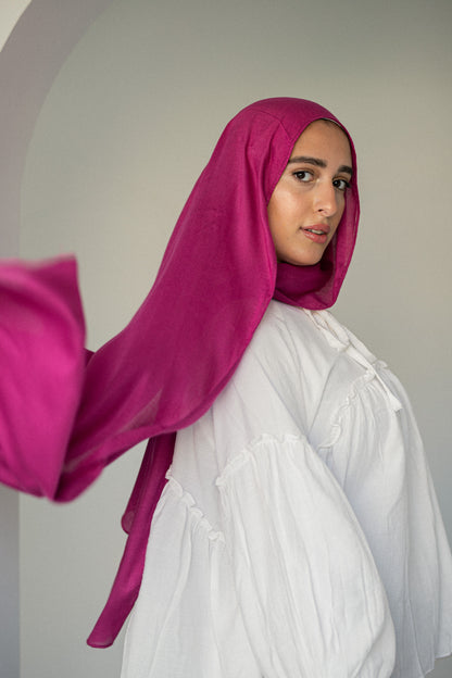 Cotton Modal Berry Pink