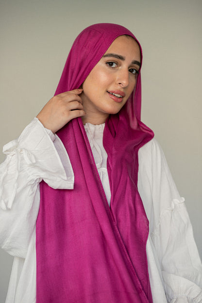 Cotton Modal Berry Pink