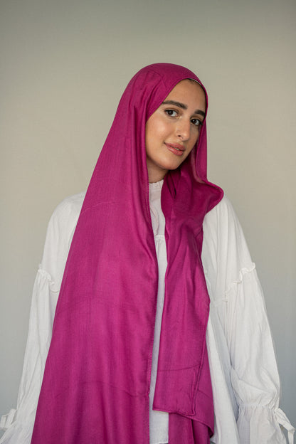 Cotton Modal Berry Pink