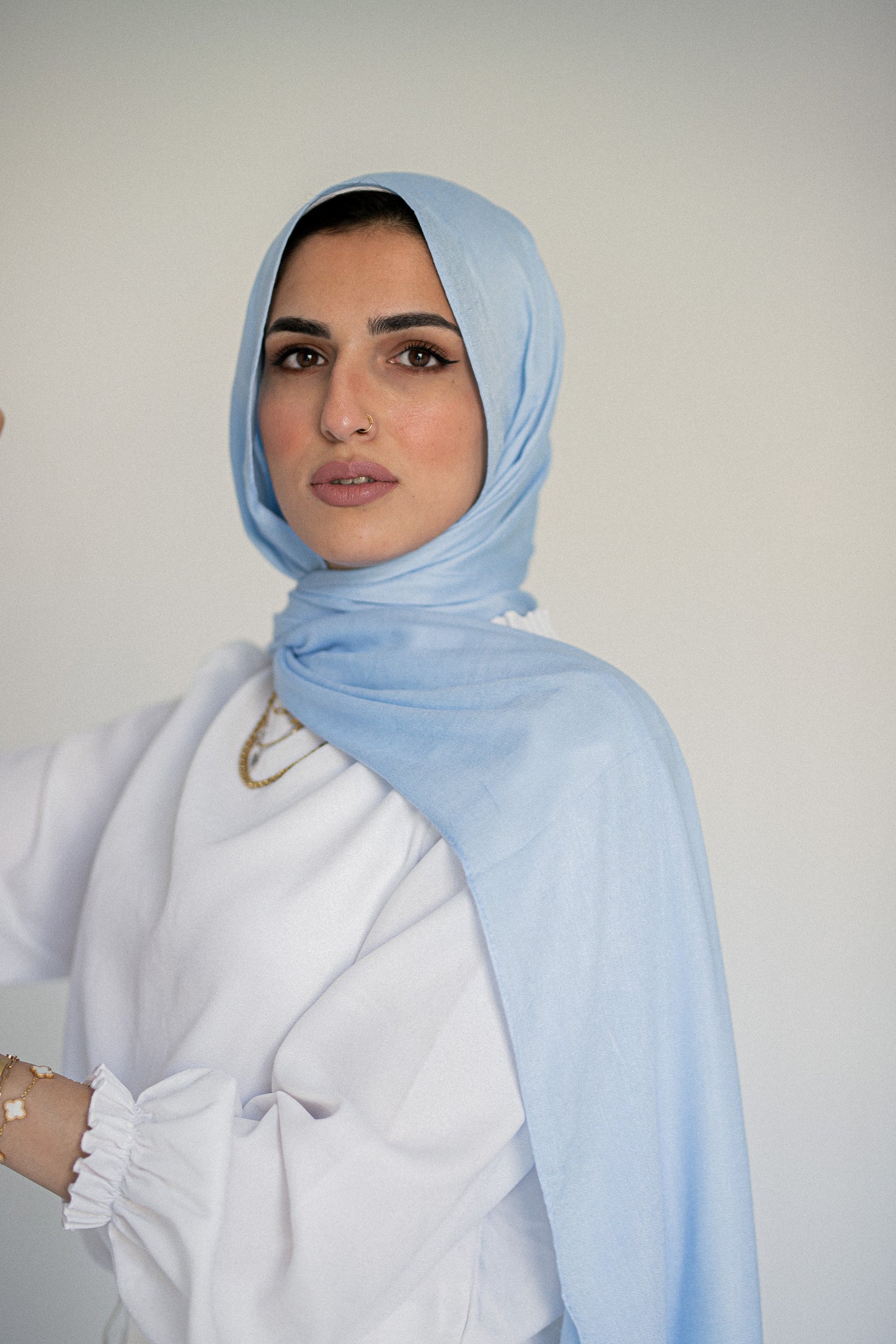 Cotton Modal Pastel Blue