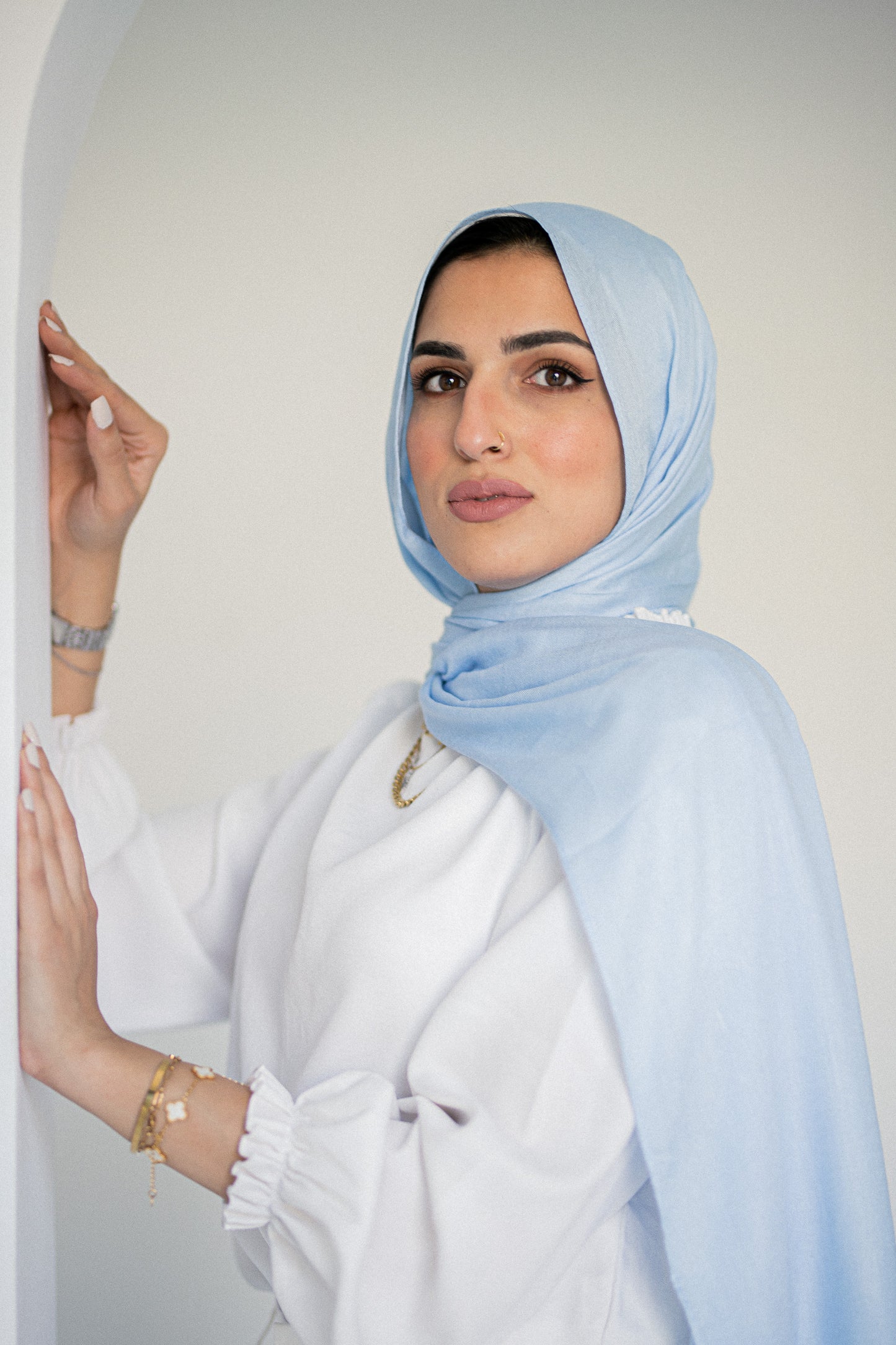 Cotton Modal Pastel Blue