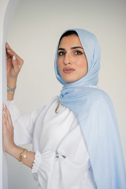 Cotton Modal Pastel Blue