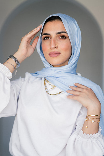 Cotton Modal Pastel Blue