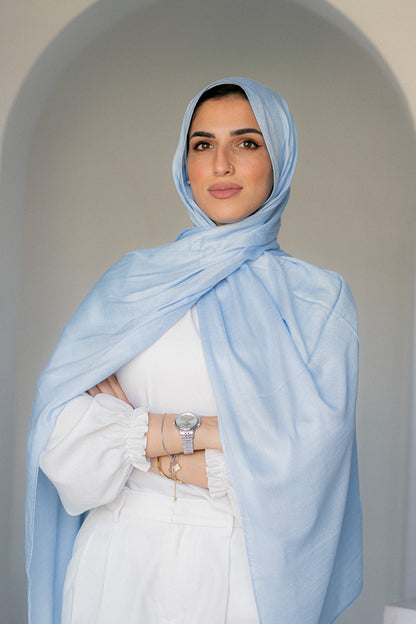 Cotton Modal Pastel Blue