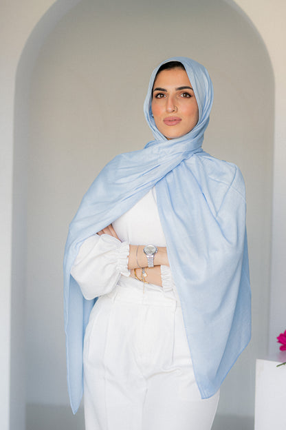 Cotton Modal Pastel Blue