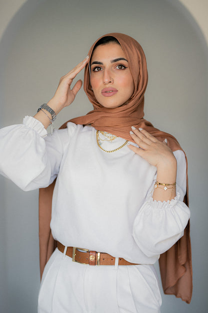 Cotton Modal Light Brown