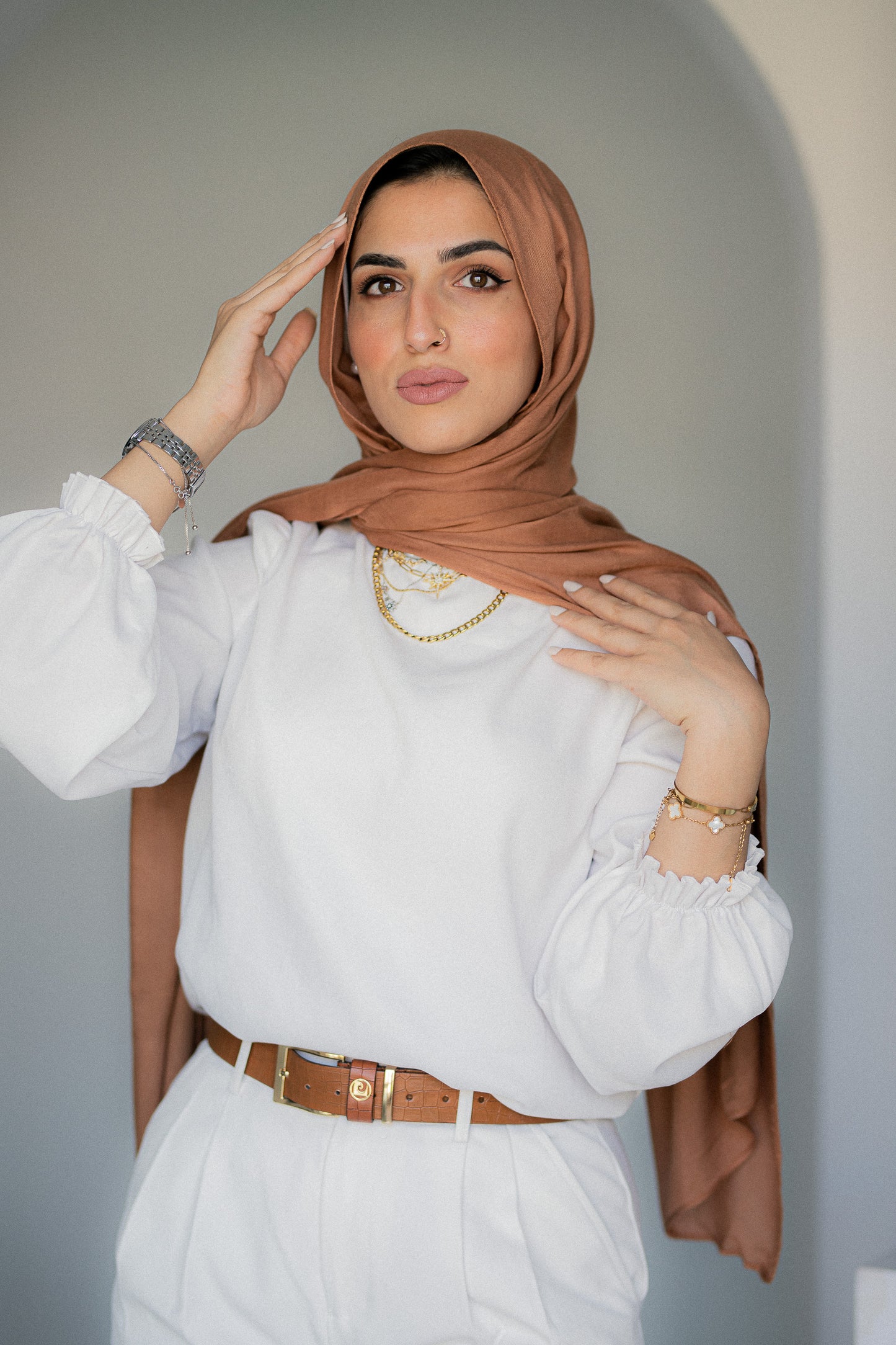 Cotton Modal Light Brown