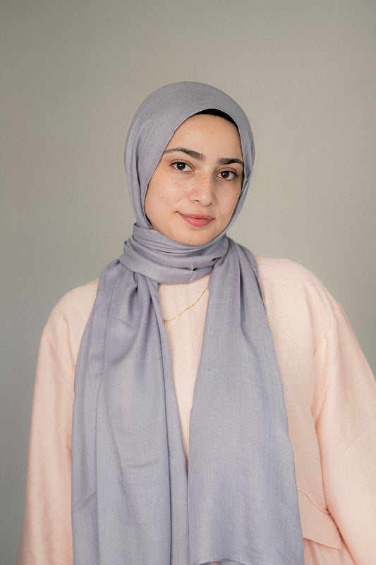 Cotton Modal Misty Grey