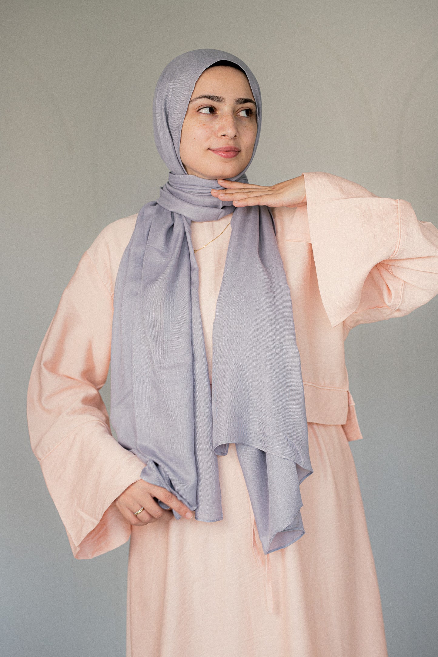 Cotton Modal Misty Grey