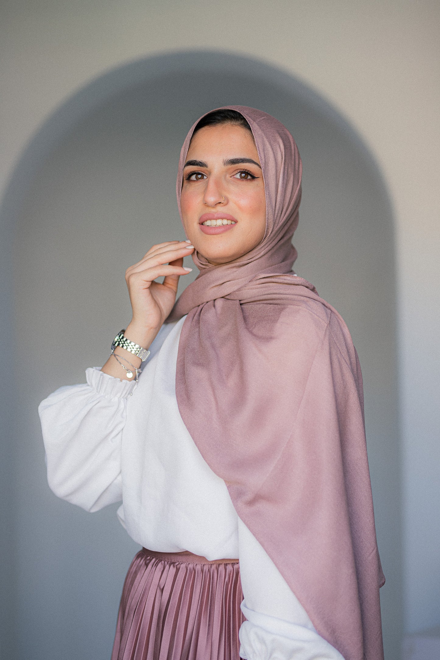 Cotton Modal Dusty Mauve