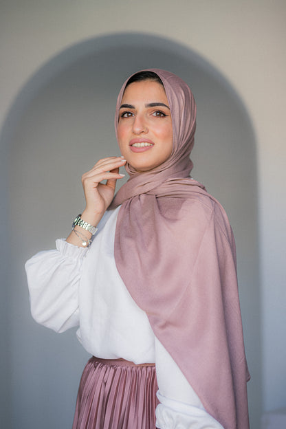 Cotton Modal Dusty Mauve
