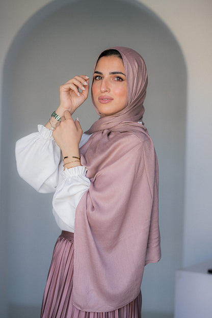 Cotton Modal Dusty Mauve