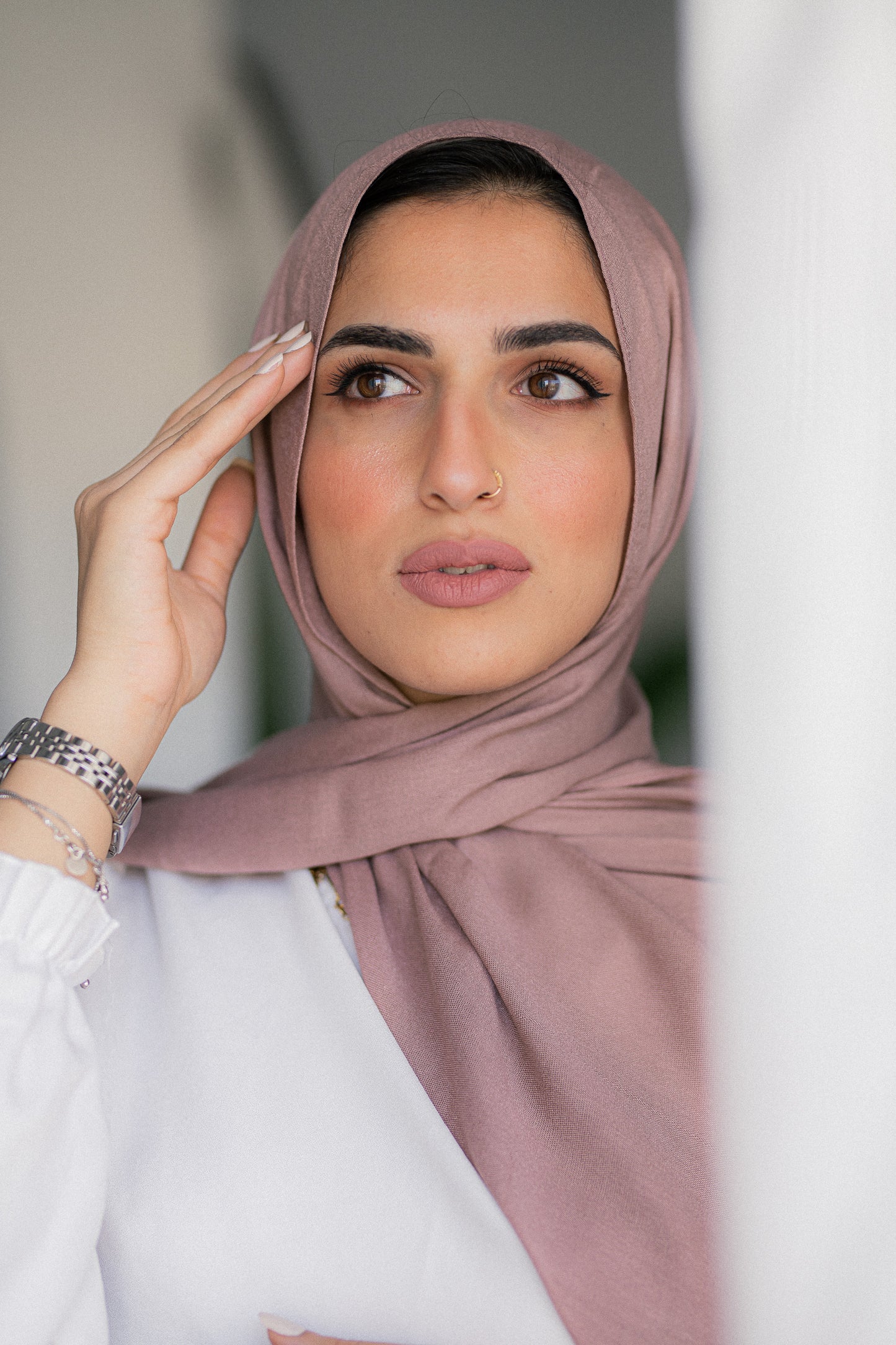 Cotton Modal Dusty Mauve