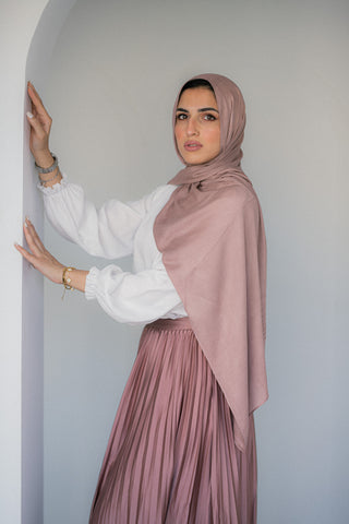 Cotton Modal Dusty Mauve