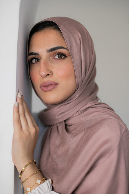 Cotton Modal Dusty Mauve