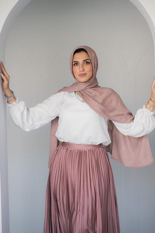 Cotton Modal Dusty Mauve