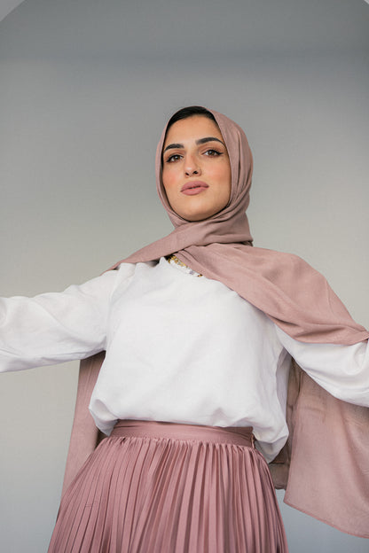 Cotton Modal Dusty Mauve