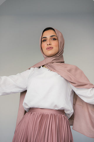 Cotton Modal Dusty Mauve