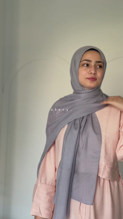 Cotton Modal Misty Grey