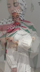 Light Free Palestine Chiffon