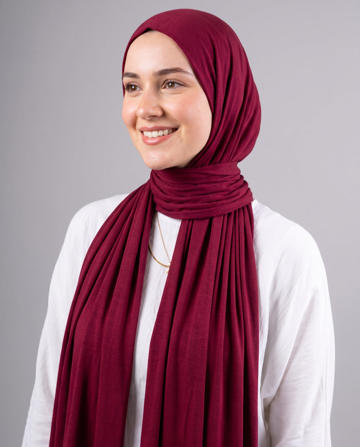 Jel Scarf in Red #Color_Red