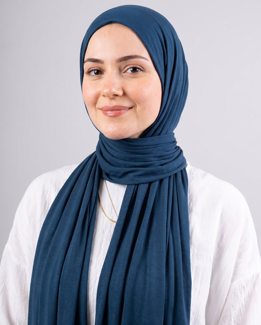 Jel Scarf in Teal #Color_Teal